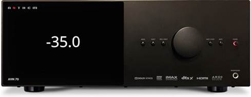 Anthem AVM 70 home theater preamp/processor