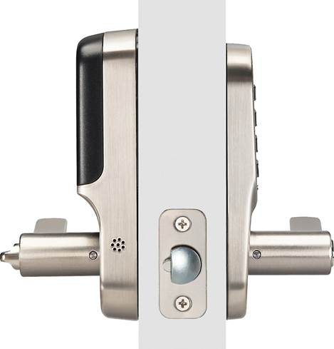 Yale Real Living Lever Lock on door
