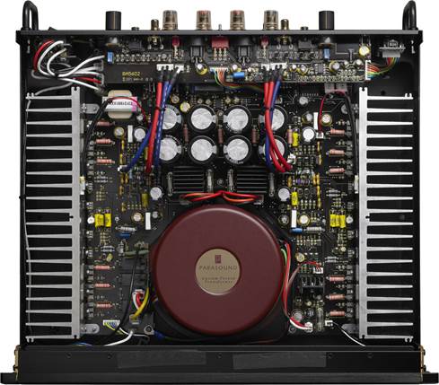 Inside the Parasound Halo A 23+ power amplifier
