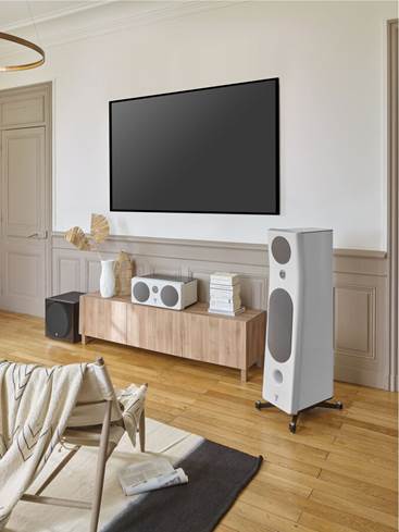 Focal Kanta center channel with tower and sub