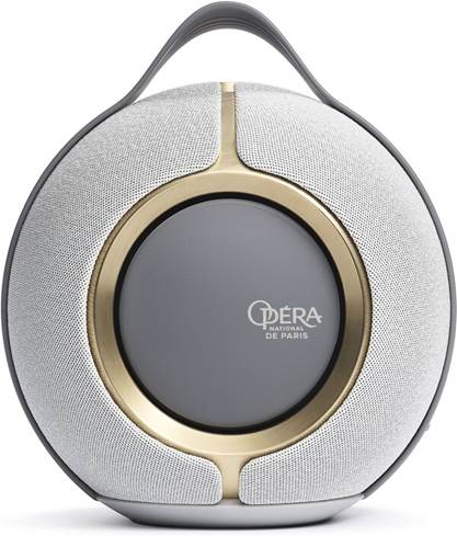 Opera ワイヤレススピーカー 球形 グレー　ゴールドDEVIALET Devialet Mania - ポータブル ハイフィデリティ スピーカー - ライトグレー