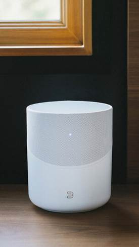 Compact streaming music speaker with Wi-Fi®, Apple® AirPlay® 2, and Bluetooth®
