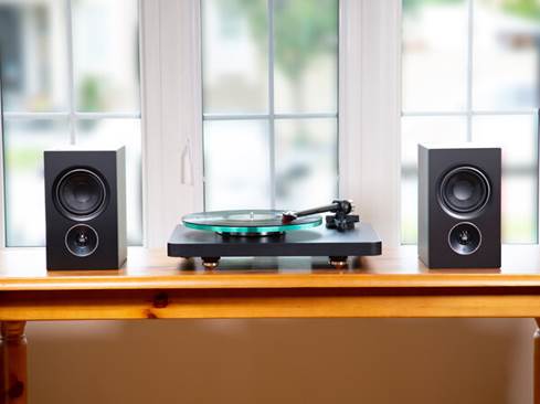 PSB Alpha iQ Powered Wireless Speakers with built-in Bluetooth, Wi-Fi, and BluOS
