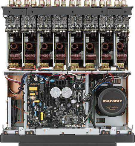 Marantz AMP 10 with top removed