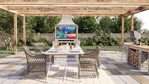 Furrion Aurora Full-Sun outdoor Smart TV with HDR
