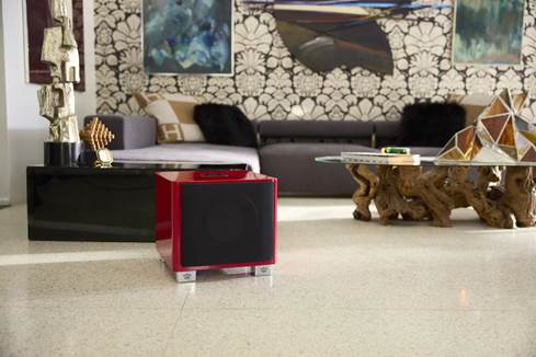 REL T/9x SE powered subwoofer with passive radiator