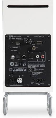 ELAC Debut ConneX Adsum inputs and outputs