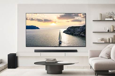 Samsung HW-B750F sound bar and subwoofer system with DTS Virtual:X