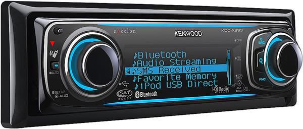 KENWOOD ステレオアンプ オーディオ機器 Kenwood Excelon KDC-X993 CD receiver at Crutchfield