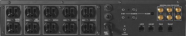 Panamax MX5102 back panel