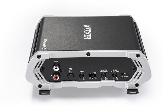 Kicker 43DXA125.2 2-channel car amplifier — 30 watts RMS x 2 at