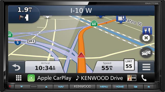 Kenwood DNX773S navigation receiver