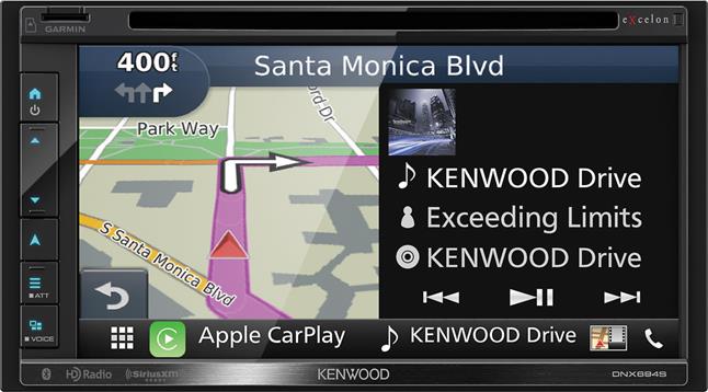 Kenwood Excelon DNX694S navigation receiver