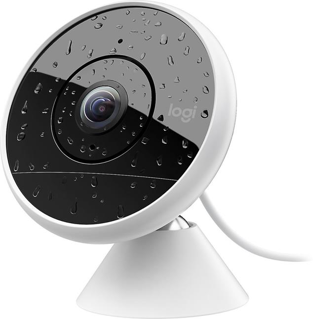 The Logitech Circle 2 Wired camera is weather-resistant, so you can use it indoors or out.
