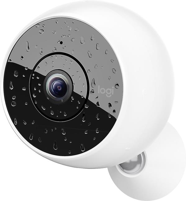 The Logitech Circle 2 camera is weather-resistant, so you can use it indoors or out.