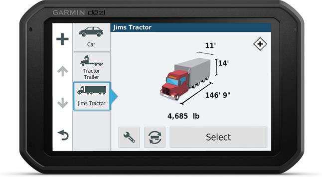 Garmin dezl 780LMT-S portable navigator for truckers