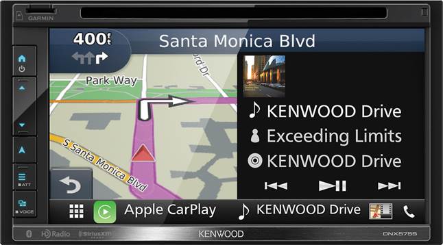 Kenwood DNX575S navigation receiver