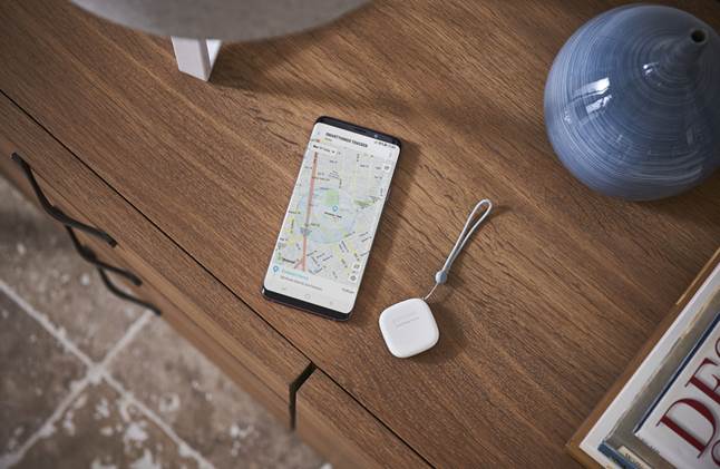 Samsung SmartThings Tracker and app