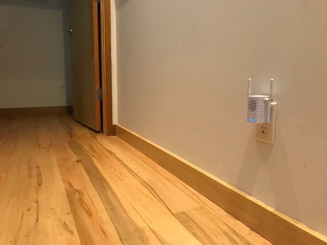 Ring Chime Pro in hallway