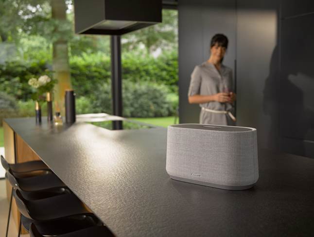 Citation built-in Google Wireless Assistant at with Chromecast Crutchfield Kardon Harman (Black) and speaker smart 300