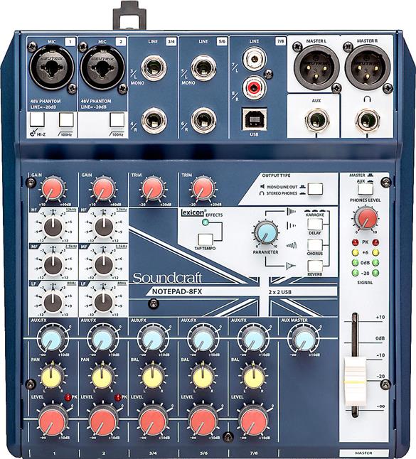 Soundcraft Notepad-8FX