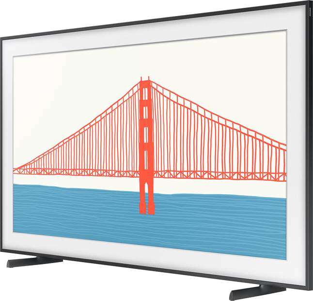 TV displays art work when not in TV mode