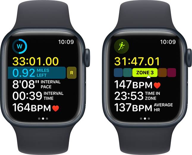 Apple Watch fitness tracking