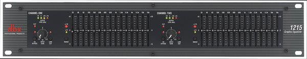 dbx 1215 dual 15-band equalizer