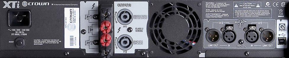 Crown XTi 6002 power amplifier