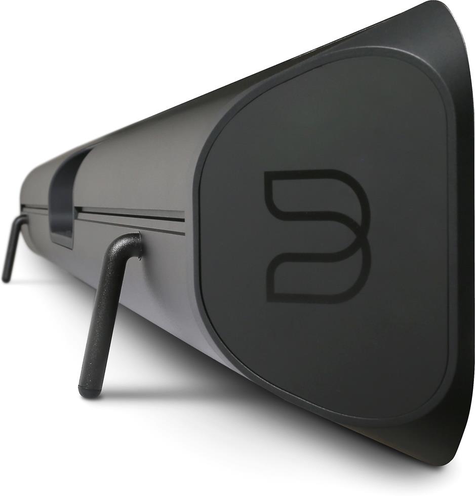 Side view of the Bluesound Pulse Sound bar