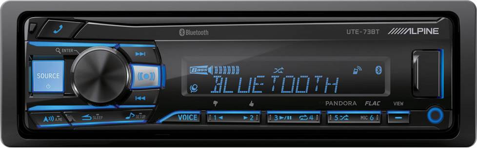 Alpine UTE-73BT digital media receiver