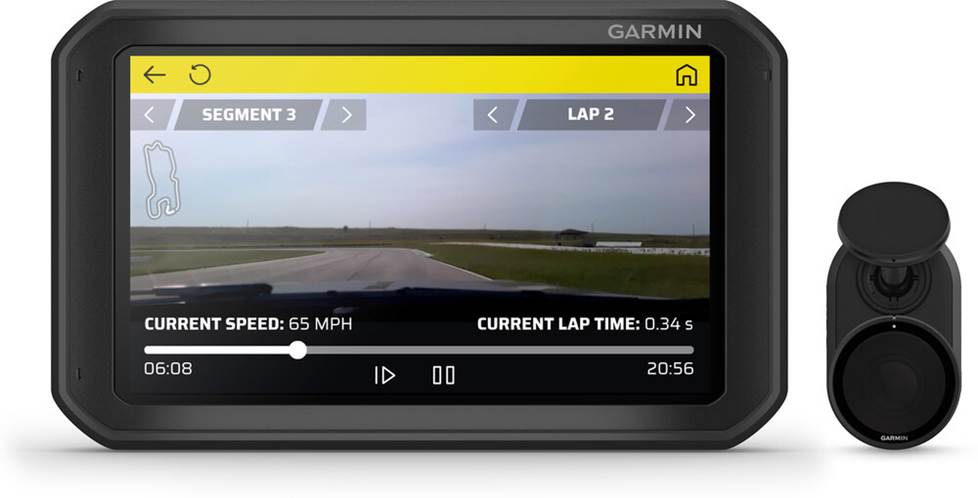 Garmin Catalyst driving performance opitmizer