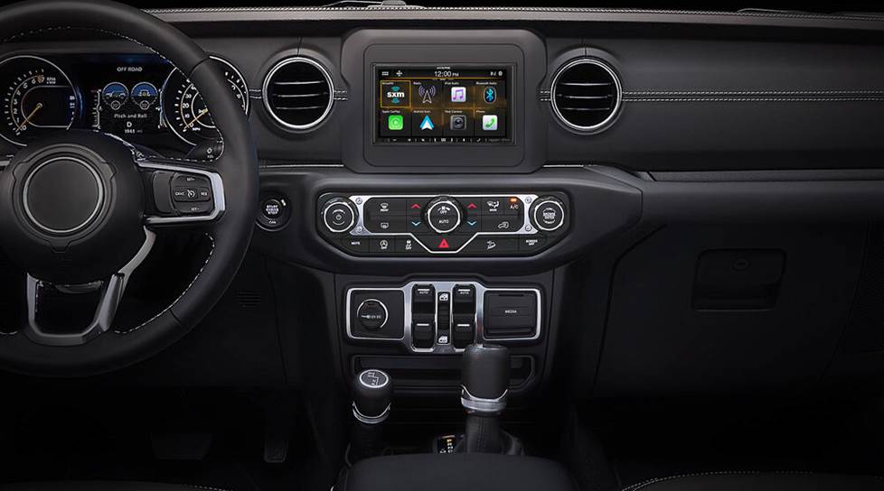 Alpine's i409-WRA-JL digital multimedia radio turns the dash of your 2018-up Wrangler JL or 2020 Gladiator into a new command center.