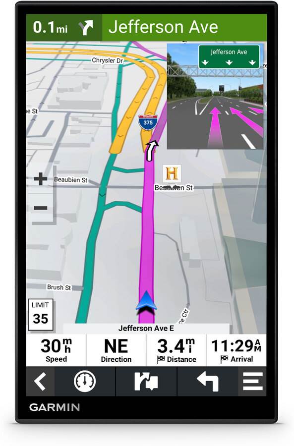 Garmin DriveSmart 86 portable GPS navigator