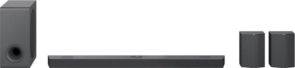 LG S95QR powered 9.1.5-channel sound bar, subwoofer, and rear speaker system