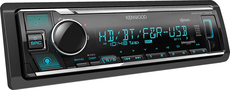 Kenwood KMM-BT732U digital media receiver