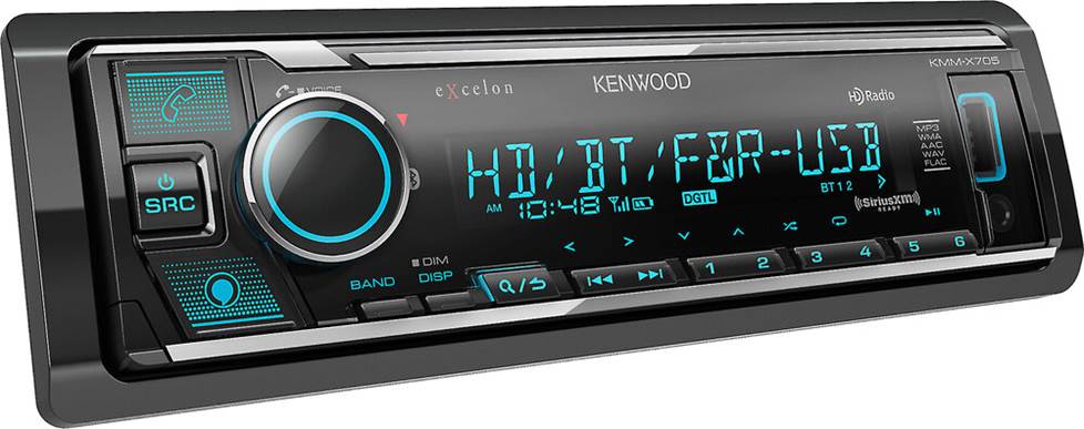 Kenwood Excelon KMM-X705 digital media receiver