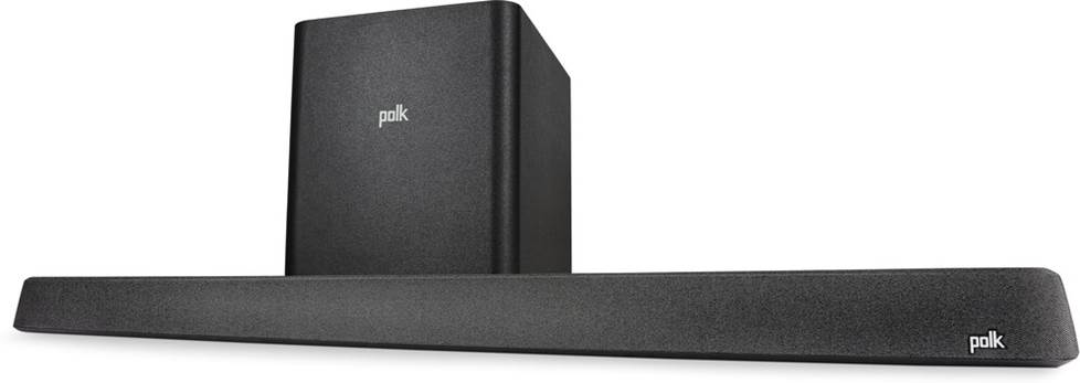 Polk Audio MagniFi MAX AX sound bar and subwoofer system