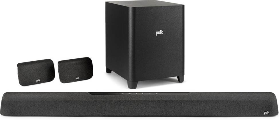 Polk Audio MagniFi MAX AX SR sound bar and subwoofer system