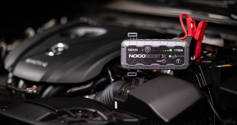 Noco Boost X GBX55 UltraSafe 1750-amp lithium jump starter at Crutchfield