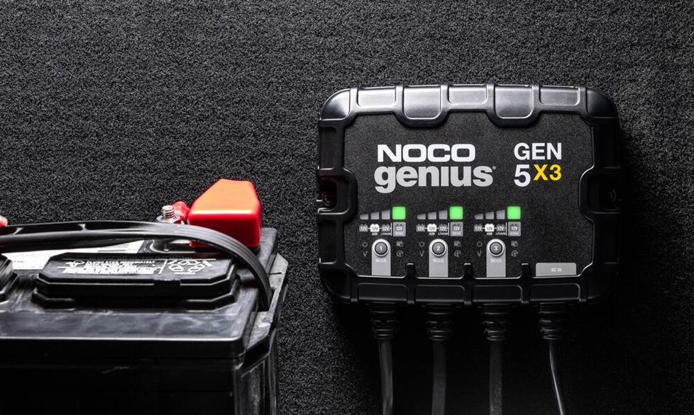 NOCO GEN5X3 3-bank 12-volt battery charger