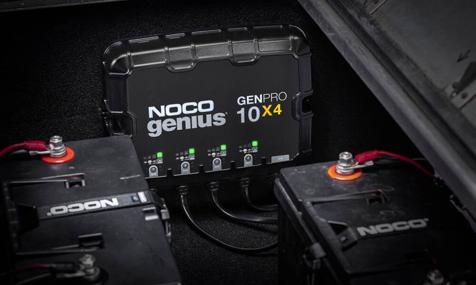 Noco GENPRO10X4 4-bank 12V battery charger