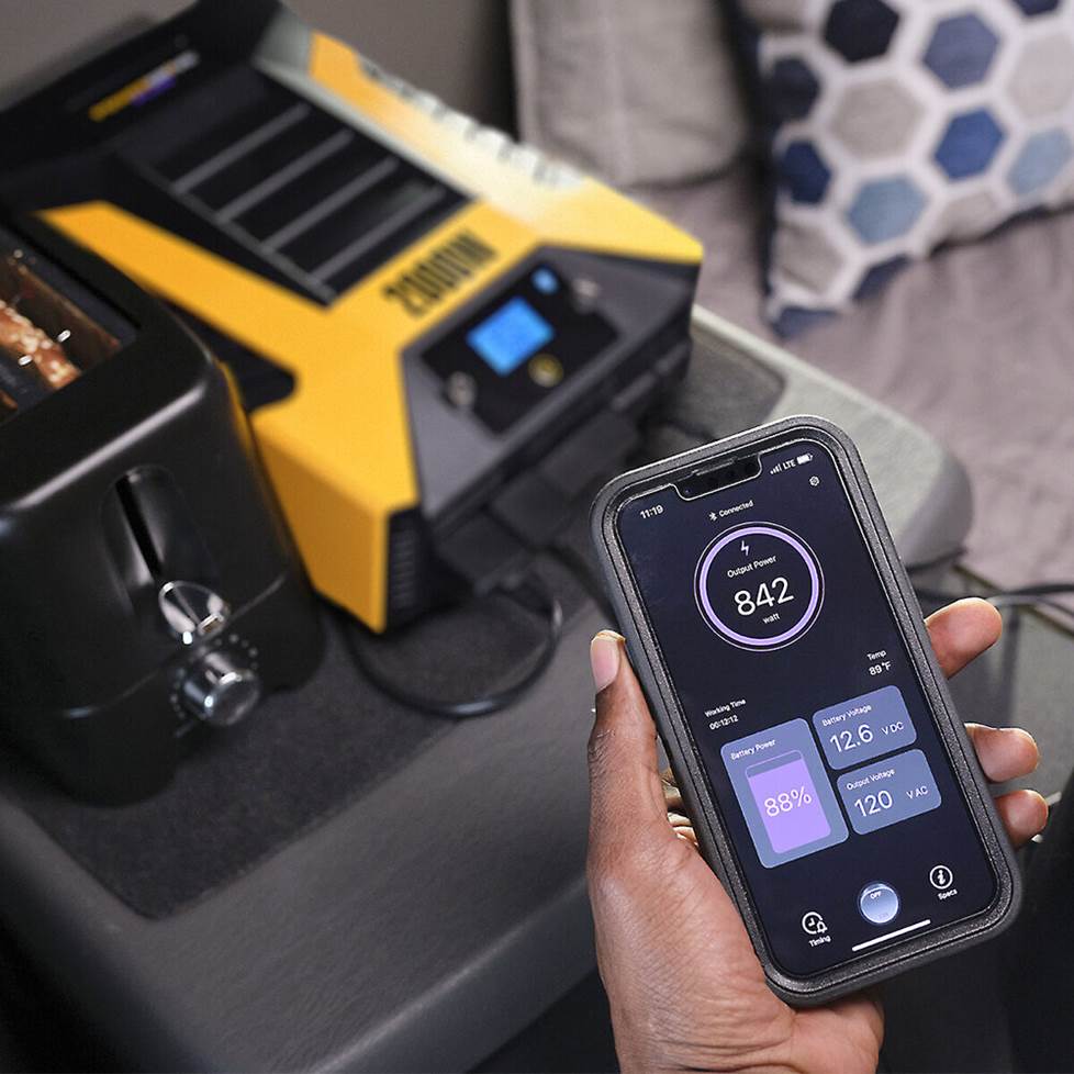 PowerDrive PWD2000P DC to AC power inverter with 2000watt continuous