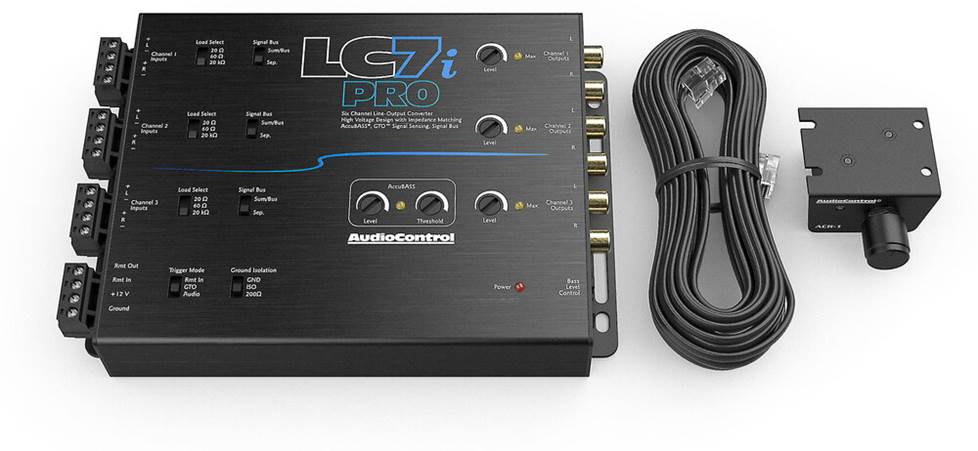 AudioControl LC7iPRO Line Output Converter 6-channel LOC with