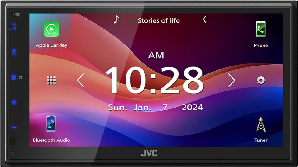 JVC KW-M690BW Digital multimedia receiver (does not play discs) at
