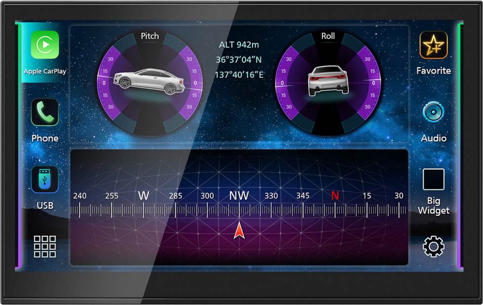 JVC KW-Z800AW Direct Replacement digital multimedia receiver
