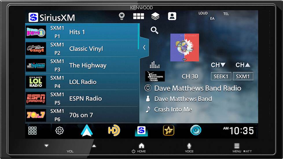 Kenwood DMX8710S Digital multimedia receiver at Crutchfield