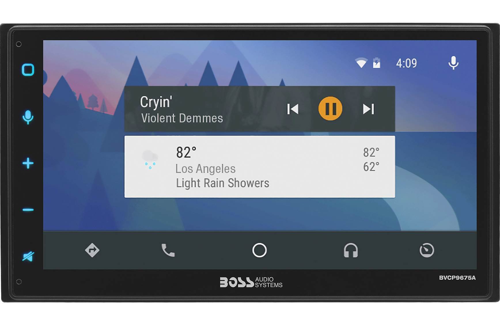 Boss Apple CarPlay Android Auto Double 2 DIN Bluetooth InDash Car
