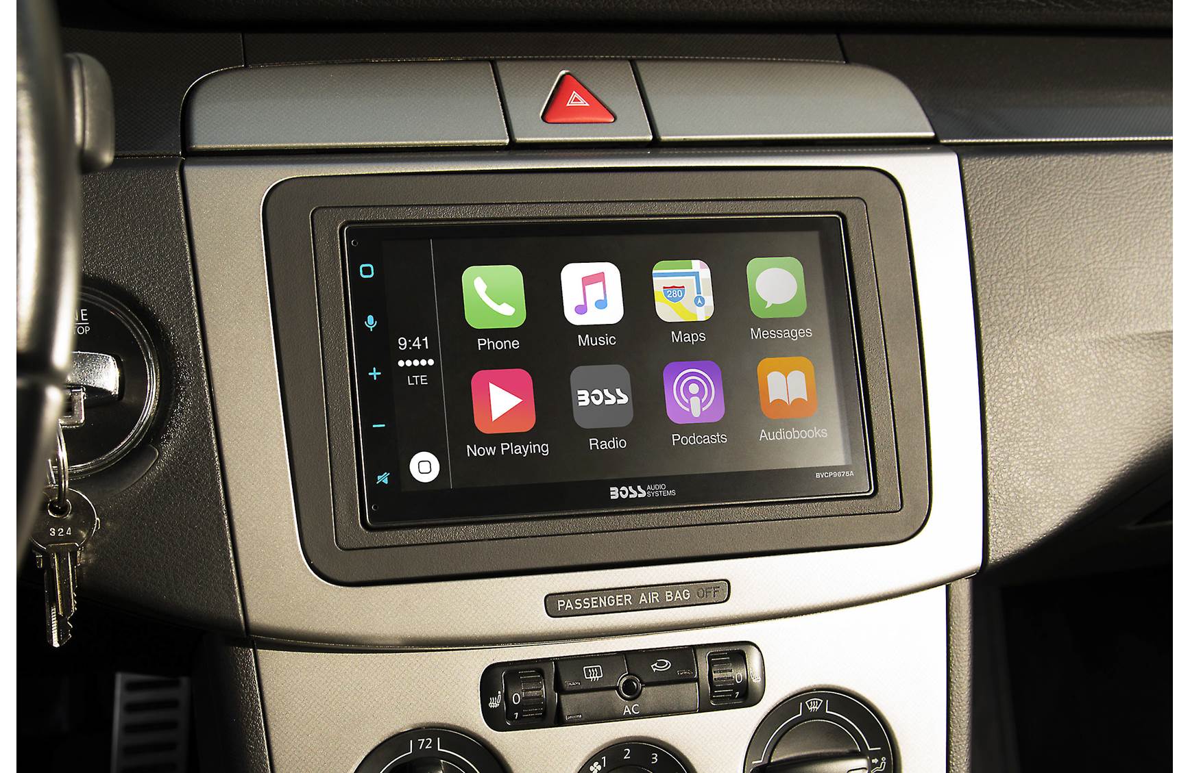 Boss Apple CarPlay Android Auto Double 2 DIN Bluetooth In Boss Apple CarPlay Android Auto Double 2 DIN Bluetooth In