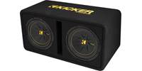 Kicker 44DCWC102 Ported enclosure with dual 10 Kicker 44DCWC102 Ported enclosure with dual 10